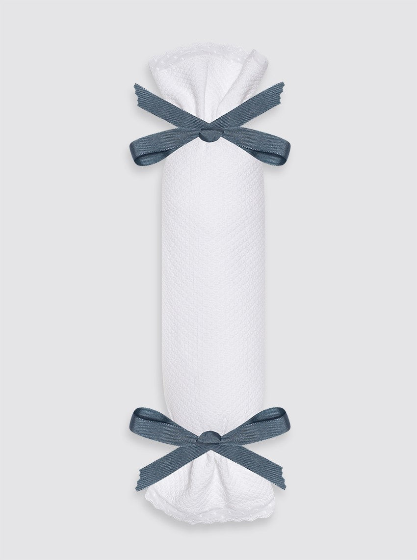 Anti-roll cushion, Piqué Bird's Eye pattern - Plain bow