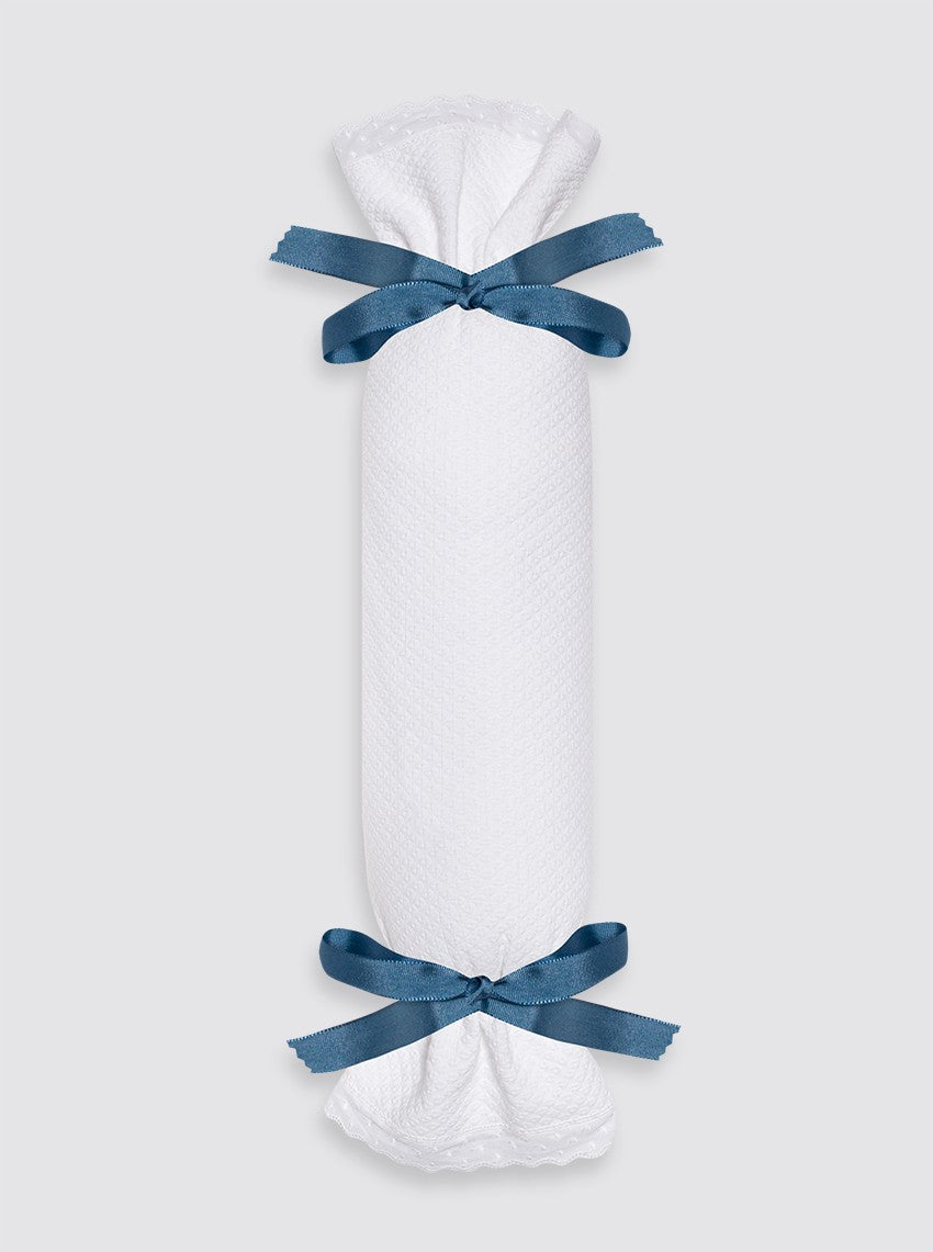 Anti-roll cushion, Piqué Bird's Eye pattern - Plain bow