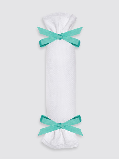 Anti-roll cushion, Piqué Bird's Eye pattern - Plain bow