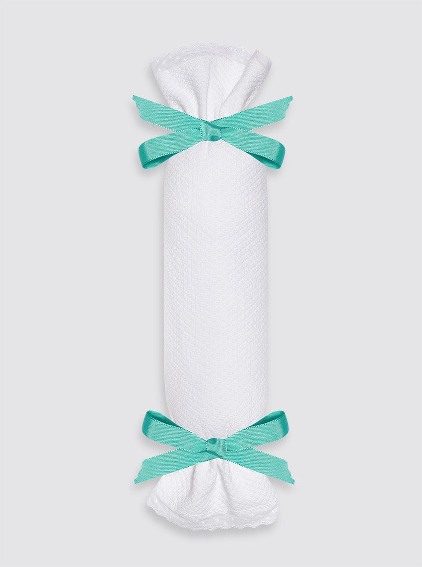 Anti-roll cushion, Piqué Bird's Eye pattern - Plain bow
