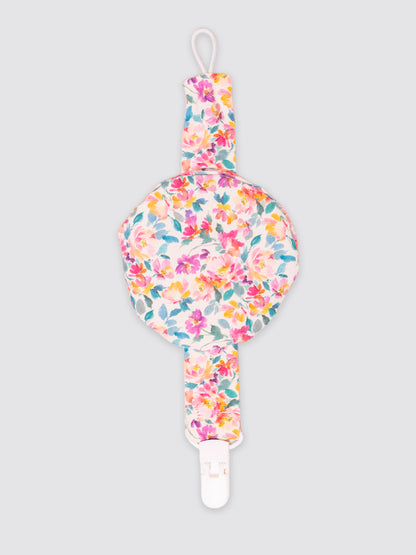 Chupetero con Bolsillo Flores Charlotte