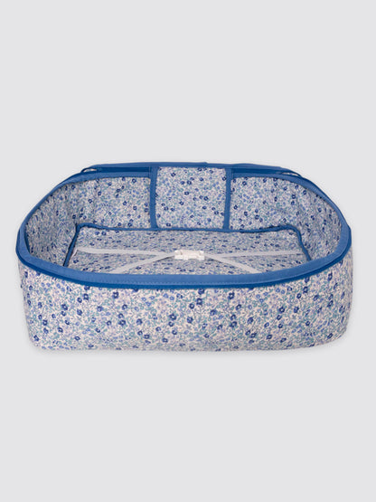 Bolsa Maternal Flor Lola Azul
