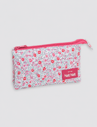 Estuche Portalápices Flor Lola Rosa