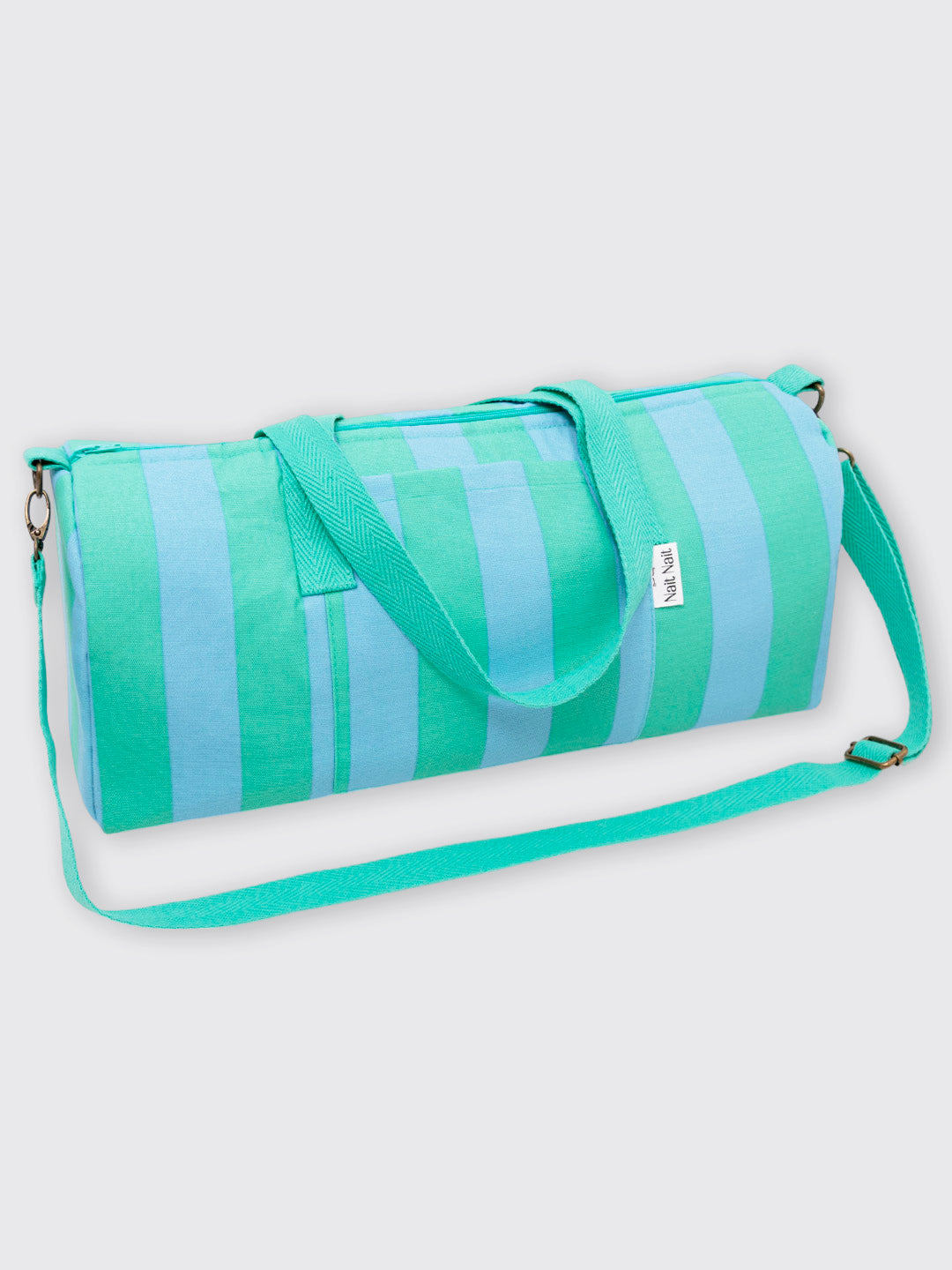 Bolsa de Deporte Rayas Tarifa Celeste