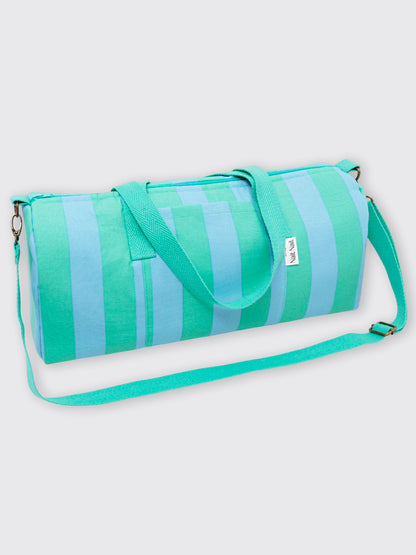 Bolsa de Deporte Rayas Tarifa Celeste