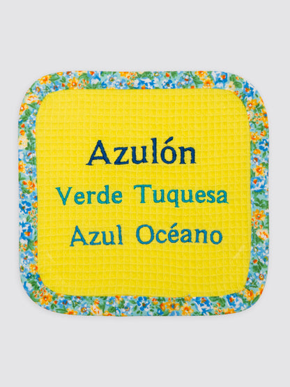 Poncho Playa Belice Amarillo