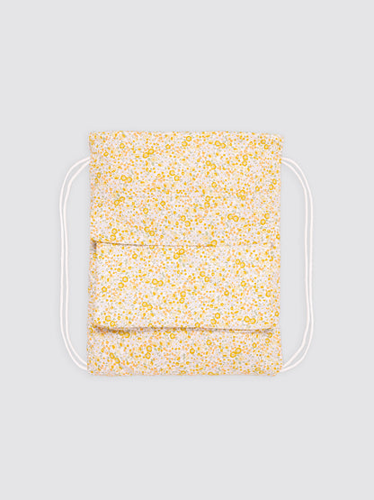 Playa Roll Bag Flores Catalina Amarillo
