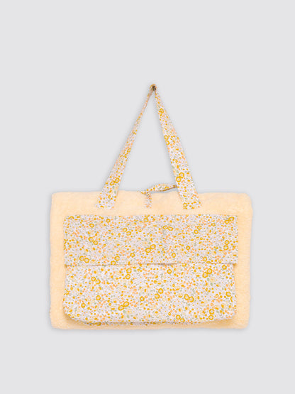 Playa Roll Maxi Flores Catalina Amarillo