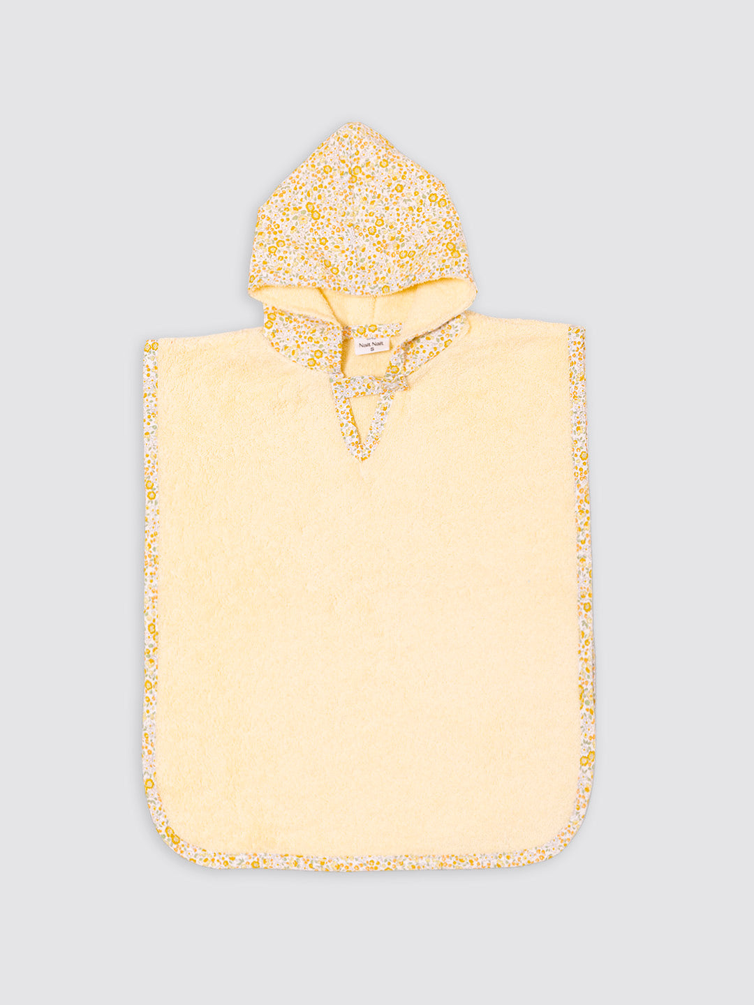 Poncho Playa Flores Catalina Amarillo