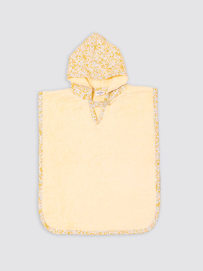 Poncho Playa Flores Catalina Amarillo