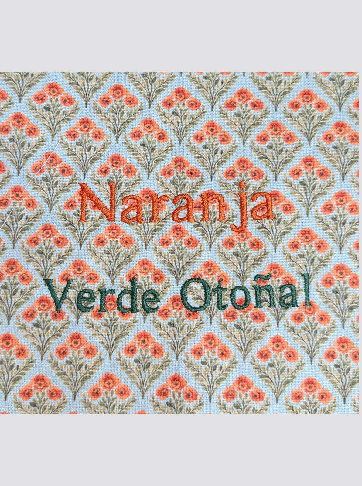 Talega Pequeña Margaritas Naranjas