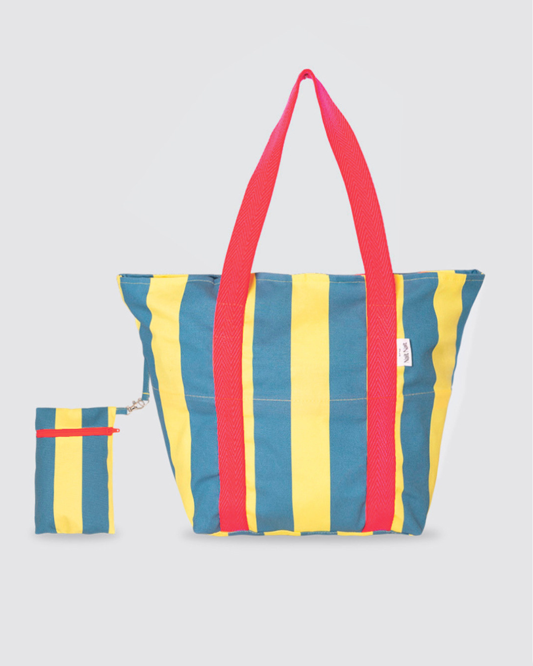 Bolsa de Playa Grande Rayas Tarifa Amarillo