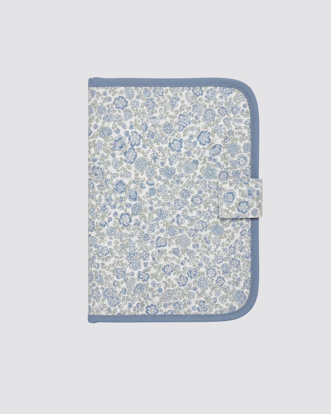 Portadocumentos Flores Nina Azul