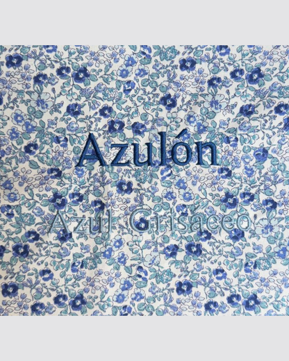 Bolsa Maternal Flor Lola Azul