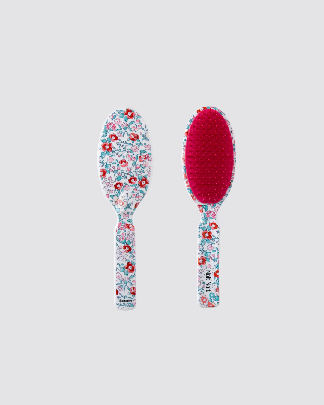 Cepillo Oval Flor Lola Rosa