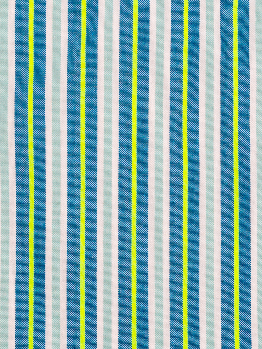 Poncho Playa Bolsillo Rayas Flúor Amarillo