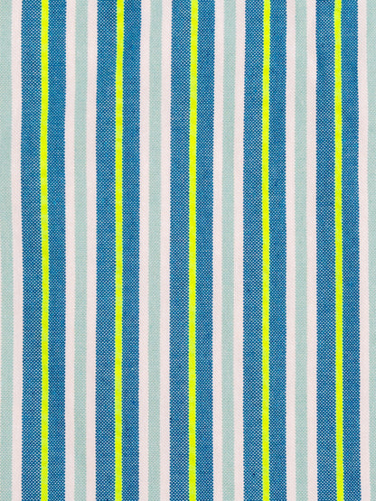 Cepillo Escurridor Rayas Flúor Amarillo