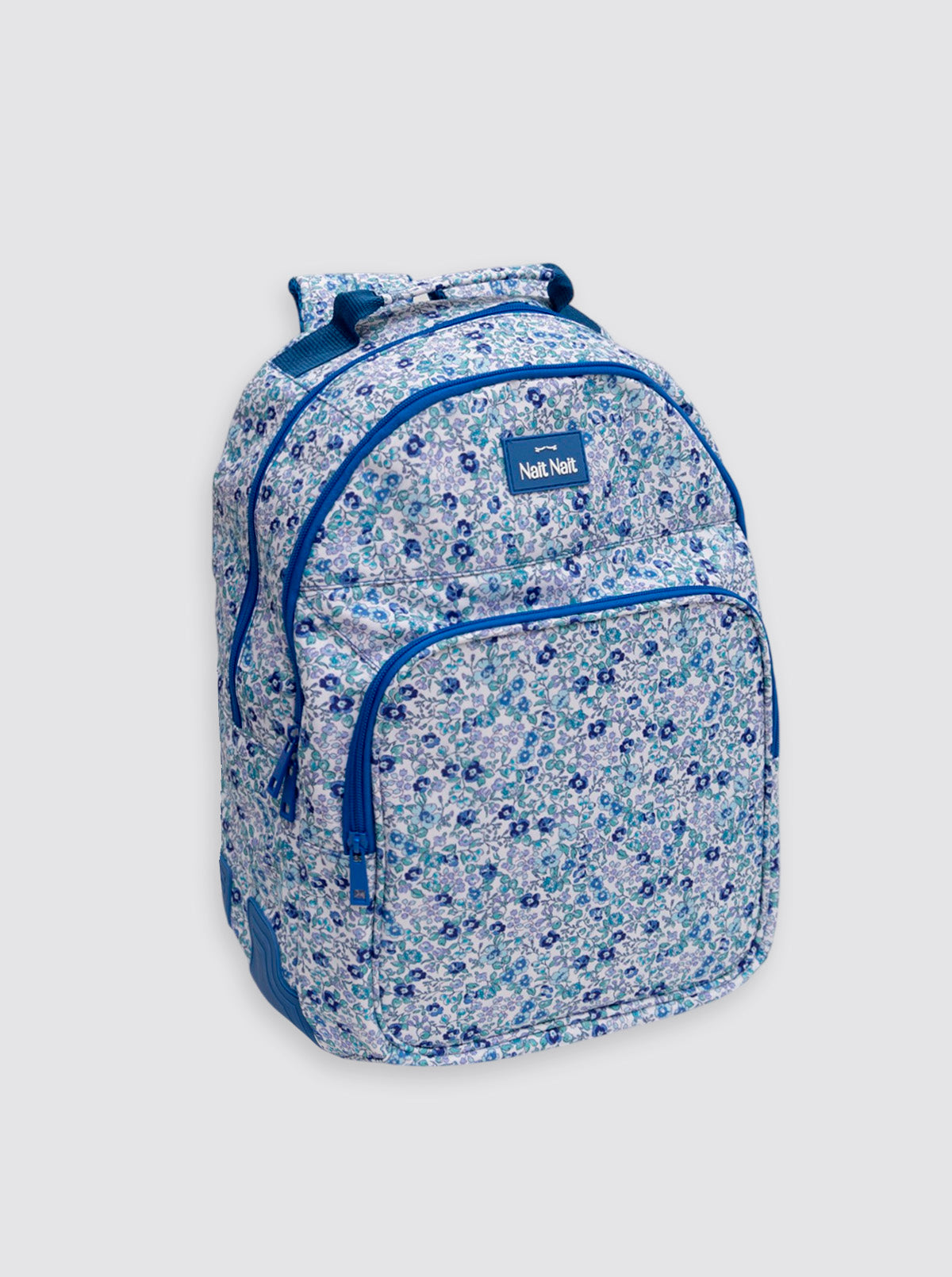 Mochila Grande Flor Lola Azul