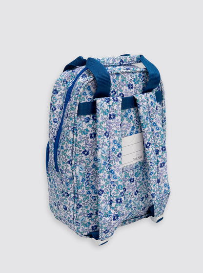 Mochila Infantil Flor Lola Azul