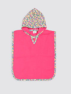 Poncho Playa Belice Rosa